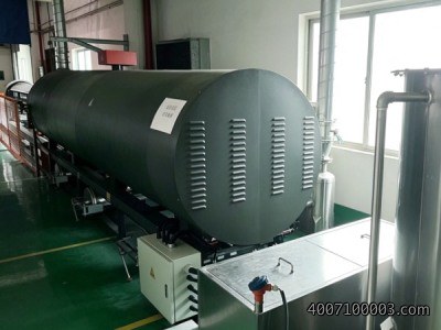 真空清洗炉调试现场