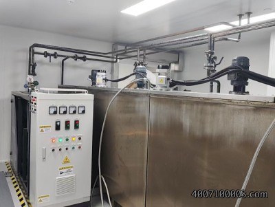 客户现场，60kW导热油炉