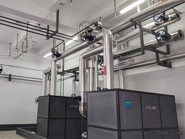 两台500kW电加热导热油炉客户现场